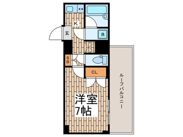 ル－ブル大森山王の物件間取画像